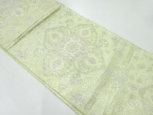 アンティーク　華紋模様織出し袋帯（材料）